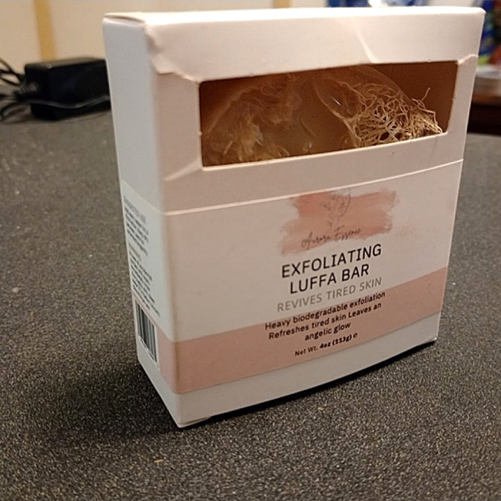 Custom Brand Exfoliating Luffa Bar :)